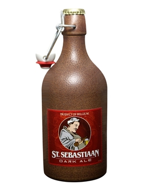 Bia Bỉ chai sứ nhập khẩu St. Sebastiaan Dark