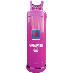 Gas Petro Vietnam 45kg van ngang màu hồng – Chính hãng PV Gas